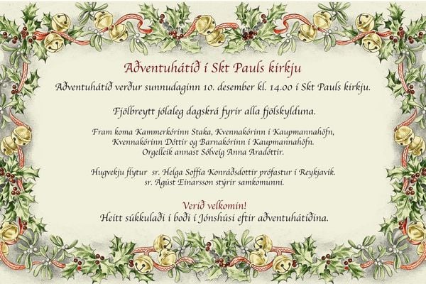 Aðventustund 2017