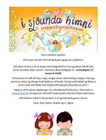 Sunnudagaskoli17.jan